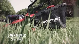 Аккумуляторная газонокосилка WORCRAFT CLM-S40Li