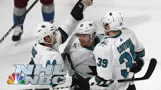 NHL Stanley Cup Playoffs 2019: Sharks vs. Avalanche | Game 3 Highlights | NBC Sports