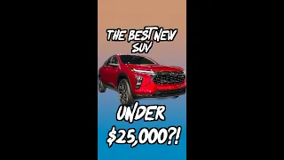 The BEST NEW SUV under $25,000?!