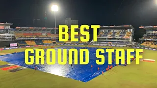 Sri Lankan Ground staff Fastest in the World​⁠.. doing their best at Asia Cup 2023 in Ind vs Pak