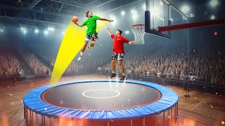 I Hosted the Craziest Trampoline Basketball Tournament Ever!
