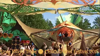 Greg Hilight Tribe live 🌞 ChillOutPlanet Festival 2015, Russia