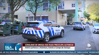 Consumo de droga nas ruas preocupa autarcas