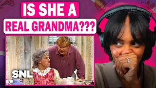 UMM.. I'M SCARED | Bobby Watches Grandma - SNL (Chris Farley)