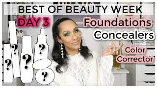 BEST OF BEAUTY WEEK 2020 | Day 3 | Foundations Concealers Color Corrector | Mo Makeup Mo Beauty