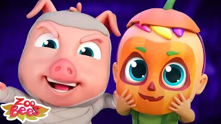 Scary Peek A Boo, Halloween Spooky Cartoon and Rhyme Songs