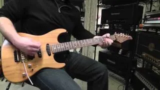 Raw footage of the Suhr PT100 SE