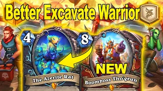 Buffed Excavate Control Warrior Deck is Very Competitive! Showdown in the Badlands | Hearthstone