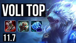 VOLIBEAR vs RIVEN (TOP) | 6/1/2, 300+ games, Dominating | EUW Diamond | v11.7