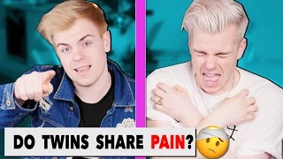 Do Twins Feel Each Other's Pain? 😱 #AskTheTwins 1