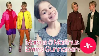 NEW MARCUS & MARTINUS AND EMMA GUNNARSEN MUSICAL.LY COMPILATION 2018