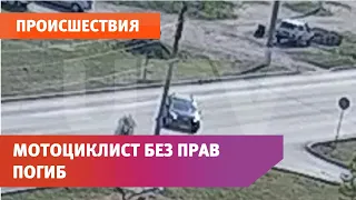 В Башкирии мотоциклист-лишённик погиб в больнице после ДТП