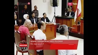 Terdakwa Perampokan Sadis Pulomas Didakwa Pasal Berlapis Oleh Jaksa - iNews Breaking News 15/06