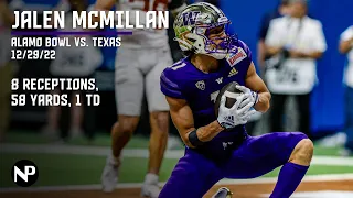 Jalen McMillan vs. Texas Longhorns - 2022 | Draft Prospect Film