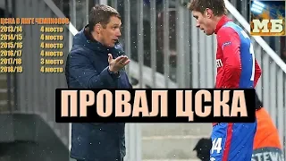Провал ЦСКА в ЛЧ. Это не позор, не?