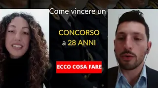 Vuoi vincere un CONCORSO a 28 anni? Ultima Possibilità? Ecco cosa fare.