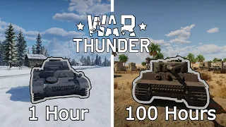 I Played 100 HOURS of War Thunder Ground and got Gaijined...