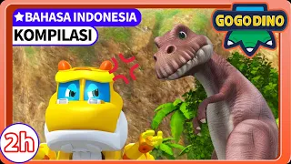 【GOGODINO EXPLORERS】EP14-26 | Kompilasi 02 | Dinosaurus | Kartun Anak | GOGODINO Bahasa Indonesia