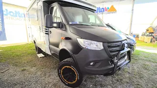 STILL SECRET 4X4 RV: 2023 Original Hymer ML T 580 4x4 Sprinter Delta 4x4 Freistaat Edition