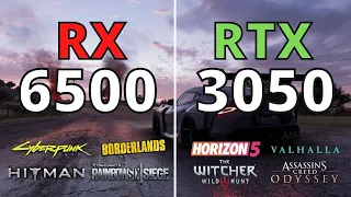 RX 6500 XT VS RTX 3050 - TEST IN 15 GAMES