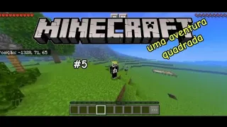 Os primeiros diamantes da série Minecraft uma aventura quadrada! #5