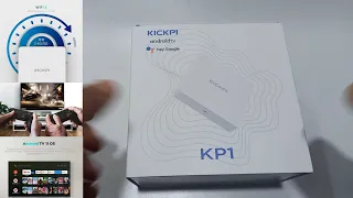 تعرف على جهاز  KICKPI KP1 4K TV box Android TV  Officiel📣32GB