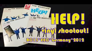 VINYL SHOOTOUT The Beatles HELP LP 05