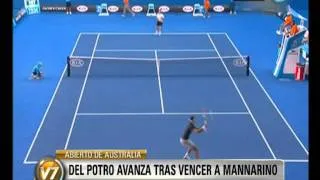 Visión 7: Abierto de Australia: Del Potro avanza tras vencer a Mannarino