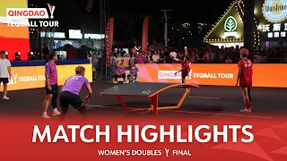 Teqball Tour - Qingdao | Women's Doubles, Finals | Highlights