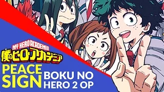 Peace Sign - Boku No Hero Academia 2 OP (English Cover) TV SIZE【JubyPhonic】ピースサイン