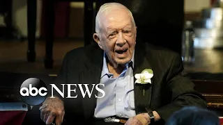 Overwhelming support shown for Jimmy Carter, America's longest living president | WNT