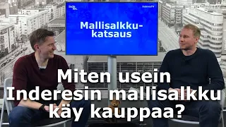 Miten usein Inderesin mallisalkku käy kauppaa?