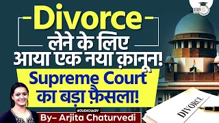 Supreme Court Can Directly Grant Divorce to Couples under Article 142 | Irretrievable Breakdown
