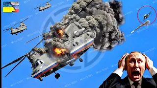 1 MINUTE AGO US F-16 Destroy 1000 RUSSIAN CH-47 Chinook Helicopters