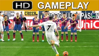 PES 2015 Gameplay - Barcelona vs Real Madrid [1080p HD PS4] - DEMO