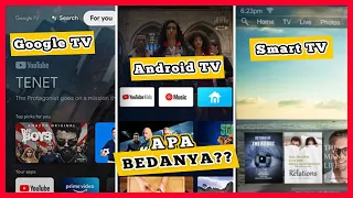 Mau Beli TV Wajib Tau ini: Bedanya SMART TV, ANDROID TV & GOOGLE TV