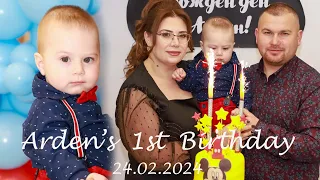 Arden's 1st Birthday 24.02.2024  4K video