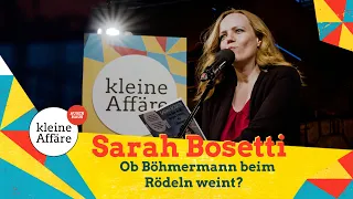 Sarah Bosetti / Ob Böhmermann beim Rödeln weint? / Kleine Affäre ausser Haus 2020