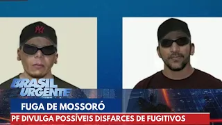 Polícia Federal divulga possíveis retratos de fugitivos de Mossoró | Brasil Urgente