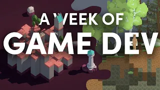 A Week of Indie Game Dev Progress in 4 minutes - Devlog