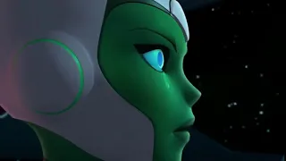 Green Lantern: The Animated Series : Mind Controlled Aya crying clip