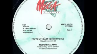 Modern Talking - You're My Heart, You're My Soul (12'' extended)