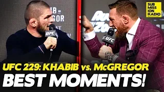 CRAZIEST MOMENTS From UFC 229: Khabib vs. McGregor Press Conference