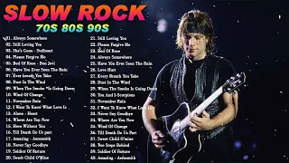 Top 100 Slow Rock Ballads 70s 80s 90s 💥 Bon Jovi, Led Zepplin, Nazareth, Scorpions, Aerosmith Vol.4