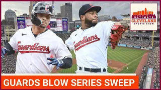 Cleveland Guardians collapse late against Phillies with record breaking Progressive Field crowd