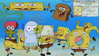 Every single variation of Spongebob SquarePants from Season 1