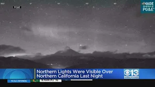 Northern Lights seen over far Northern California overnight