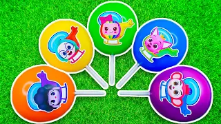 Some Lot's of BIG Candy Shop Magic Balloons | Cocomelon,Hogi,Pinkfong  Helicopter Satisfying video