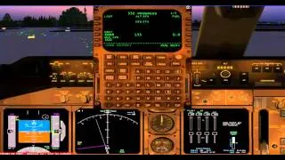 FSX PMDG 747 Professional Paris to Brussels Part 1