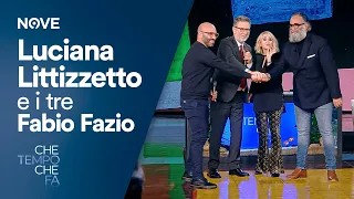 Che tempo che fa | Luciana Littizzetto e i 3 Fabio Fazio